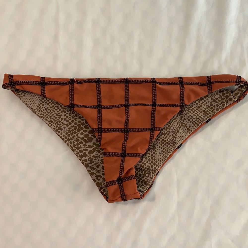 Acacia Swimwear Burnt Orange bottoms